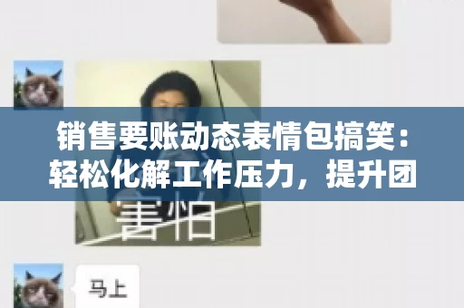 销售要账动态表情包搞笑：轻松化解工作压力，提升团队凝聚力